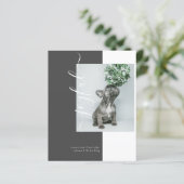 BUDGET - Joyful Moderne Vakantiay-fotokaart (Staand voorkant)