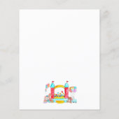 Budget JUMP PARTY Bounce House Trampoline Verjaard (Achterkant)