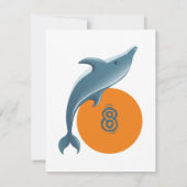 Budget Jump Spelen Dolfijnenpark Kinder feestdag V Notitiekaartje (Achterkant)