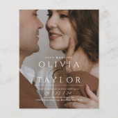 BUDGET Just Married Ampersand 2 Fotobruiloft (Voorkant)