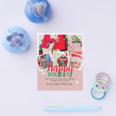 BUDGET Kaarten voor kerstFeestdagen met foto's - C (Enkel)