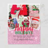 BUDGET Kaarten voor kerstFeestdagen met foto's - C (Voorkant)