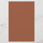 Budget kalligrafie terracotta blad bruiloft (Achterkant)