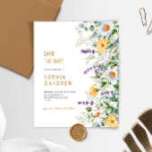 Budget Kamille & Eucalyptus Save the Date Nodig