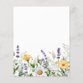 Budget Kamille & Eucalyptus Save the Date Nodig (Achterkant)