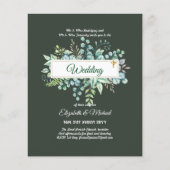 Budget KATHOLIEKE Christelijke TROUWEN Groene UITN (Voorkant)