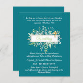 BUDGET Katholieke Trouwkaarten Groene Kruizen (Voorkant / Achterkant)