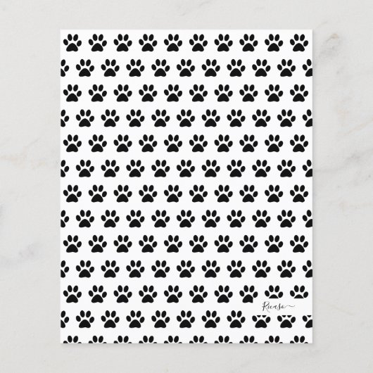 BUDGET Kattekerstfeest Huisdier Katten Kerstkaart (Achterkant)