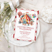 Budget Kermis Circus Show & Dieren Verjaardag Kaart