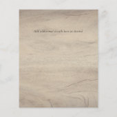 BUDGET kersenfoto RUSTICAL SAVE the DATE  (Achterkant)