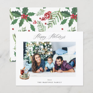 Budget Kerst Feestelijke Vakantie Foto - Hulstbes