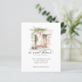 BUDGET Kerst Stocking Een Nieuw Huis Verhuizen (Staand voorkant)