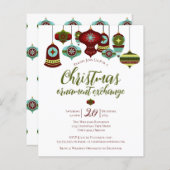 Budget Kerstbal Uitruil Feest Retro Kerstversierin (Voorkant / Achterkant)