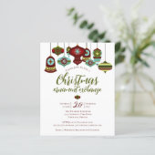 Budget Kerstbal Uitruil Feest Retro Kerstversierin (Staand voorkant)