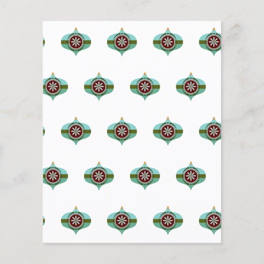 Budget Kerstbal Uitruil Feest Retro Kerstversierin (Achterkant)