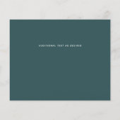 Budget Kerstbomen Watercolor Modern (Achterkant)