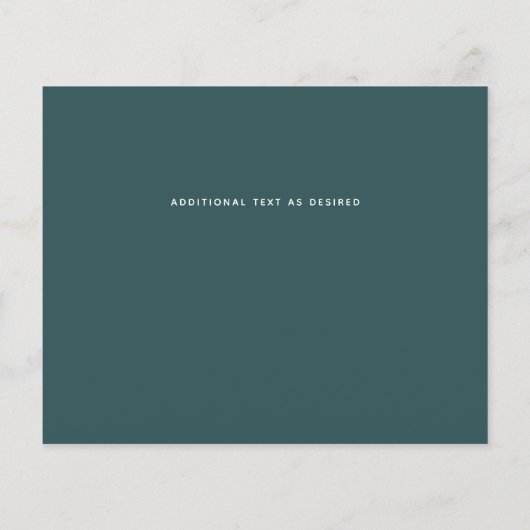 Budget Kerstbomen Watercolor Modern (Achterkant)