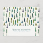 Budget Kerstbomen Watercolor Modern (Voorkant)