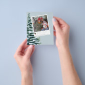 Budget kerstboom Holly & Instant Photo Blue V2 Flyer (Hand)