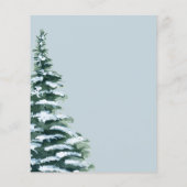 Budget Kerstboom Hulst & Instant Foto Blauw V2 (Achterkant)