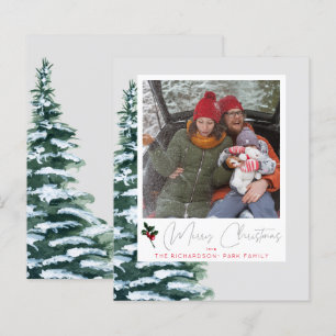 Budget Kerstboom, Hulst & Instant Foto Grijs