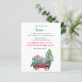 Budget kerstboomwagen We hebben vakantievakantie-K (Staand voorkant)