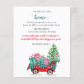 Budget kerstboomwagen We hebben vakantievakantie-K (Voorkant)