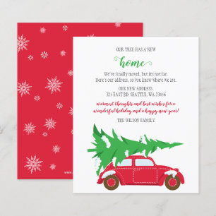 Budget kerstboomwagen We hebben vakantievakantie-K