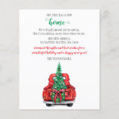 Budget kerstboomwagen We hebben vakantievakantie-K (Voorkant)