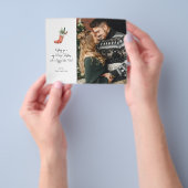 Budget kerstcadeaubon flyer (Hand)