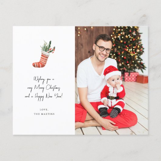 Budget kerstcadeaubon flyer (Voorkant)