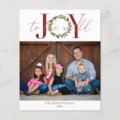 Budget kerstcadeautje aan de Wereldfeestdag Foto (Voorkant)