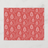 Budget kerstfamilie Foto Collage Holiday Kaart (Achterkant)