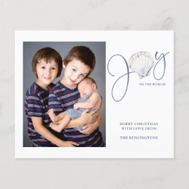 Budget kerstfeest Joy Seashell Holiday Foto