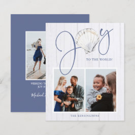 Budget kerstfeest Joy Seashell Holiday Foto
