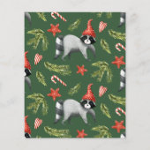 Budget kerstfeestdag feestdag (Achterkant)