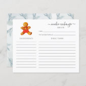 Budget kerstfeestdag Koekjeswisselaar - Ontvanger  (Voorkant / Achterkant)