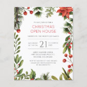 Budget kerstfeestdag - Open House Party brochure (Voorkant)