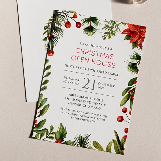 Budget kerstfeestdag - Open House Party brochure