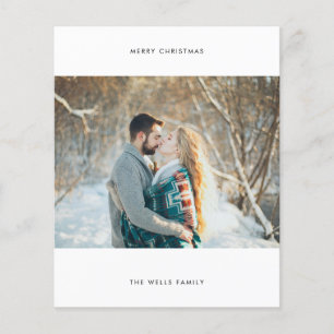 Budget kerstkaart flyer