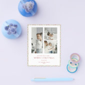 BUDGET Kerstkaart met een moderne uitstraling Flyer (Enkel)