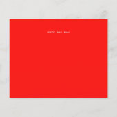 Budget Kerstkatten Truck Vakantie Uitnodigingen (Achterkant)