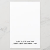BUDGET Kerstman Ho Ho Ho kerst foto frame (Achterkant)