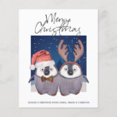BUDGET Kerstman Rendier Kerst Pinguïn Koppel (Voorkant)