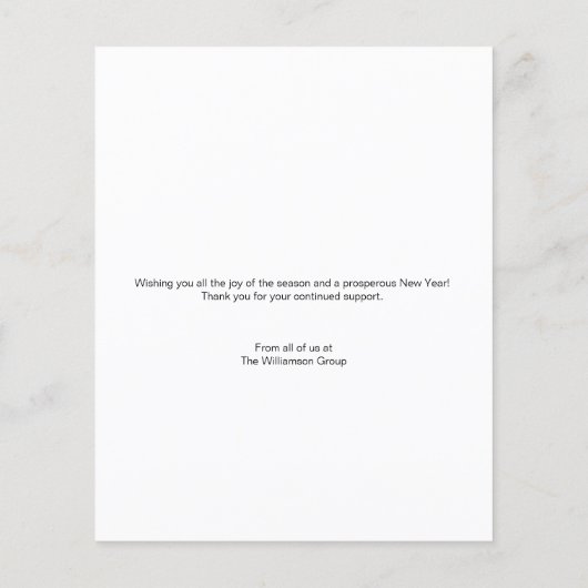 Budget kerstmis Business logo Gold Black Wreated (Achterkant)