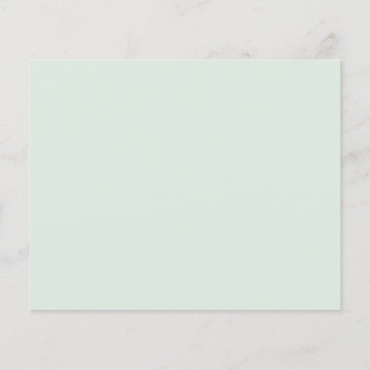 Budget Kerstmis in juli Uitnodiging BBQ (Achterkant)