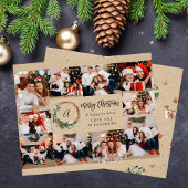 Budget kerstmis met Rustic 10 Multi Photo