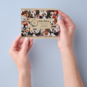 Budget kerstmis met Rustic 10 Multi Photo Flyer (Hand)