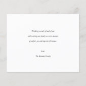 Budget kerstmis Prettige feestdagen Fotokaart Flyer (Achterkant)