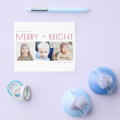 Budget kerstmis Prettige feestdagen Fotokaart Flyer (Enkel)